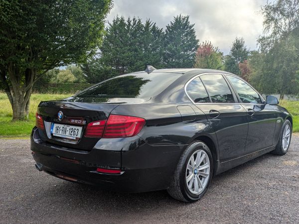 BMW 5-Series Saloon, Diesel, 2016, Black