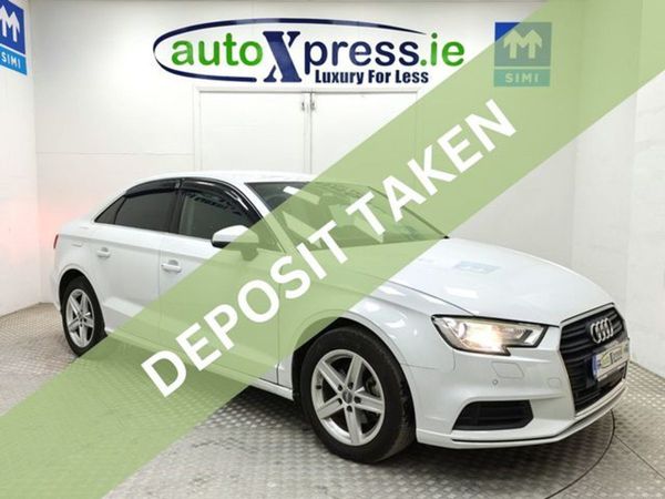 Audi A3 Saloon, Petrol, 2019, White