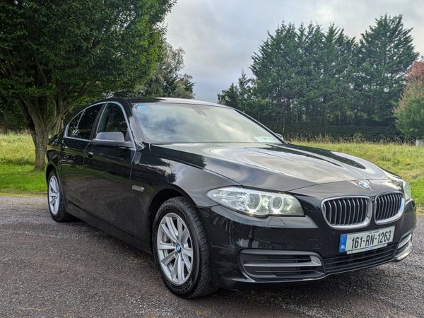 BMW 5-Series Saloon, Diesel, 2016, Black