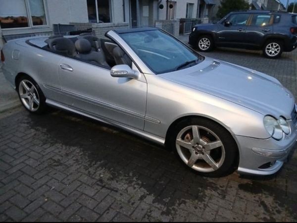 Mercedes-Benz CLK Convertible, Petrol, 2007, Silver
