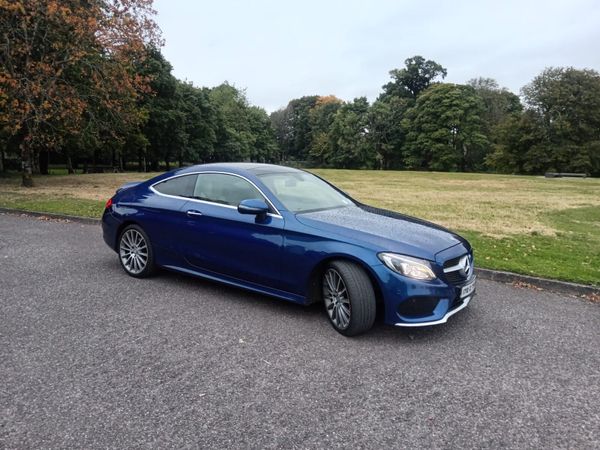 Mercedes-Benz C-Class Saloon, Diesel, 2017, Blue