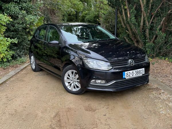 Volkswagen Polo Hatchback, Diesel, 2015, Black