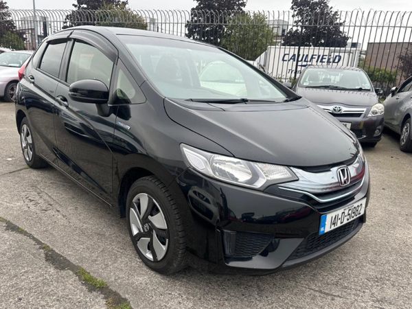 Honda Fit Hatchback, Petrol Hybrid, 2014, Black