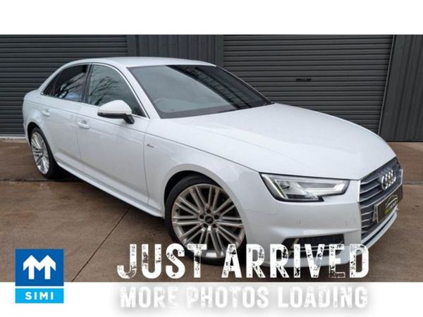 Audi A4 Saloon, Diesel, 2018, White