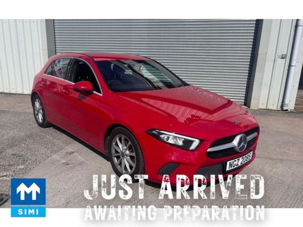 Mercedes-Benz A-Class Hatchback, Diesel, 2019, Red