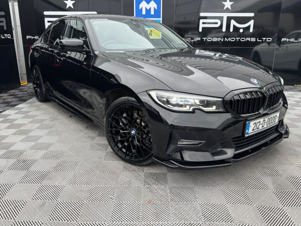 BMW 3-Series Saloon, Petrol Plug-in Hybrid, 2021, Black