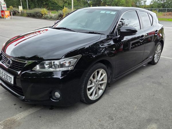 Lexus CT Hatchback, Petrol Hybrid, 2012, Black