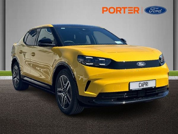Ford Capri MPV, Electric, 2025, Yellow