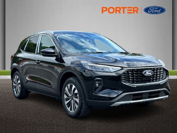 Ford Kuga SUV, Petrol Plug-in Hybrid, 2025, Black