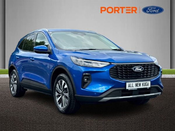 Ford Kuga SUV, Petrol Plug-in Hybrid, 2025, Blue