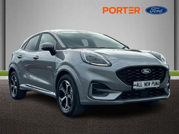 Ford Puma Crossover, Petrol Hybrid, 2025, Silver