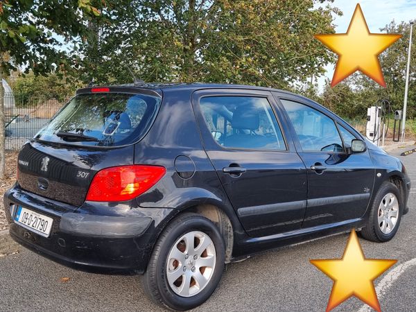Peugeot 307 Hatchback, Petrol, 2009, Black