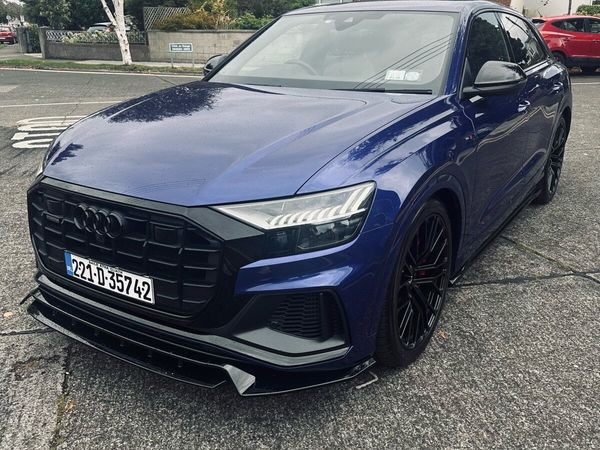 Audi Q8 Estate, Petrol Plug-in Hybrid, 2022, Blue