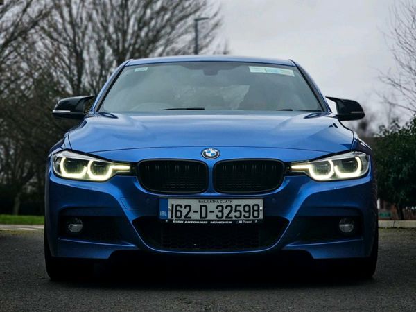 BMW 3-Series Saloon, Petrol Plug-in Hybrid, 2016, Blue