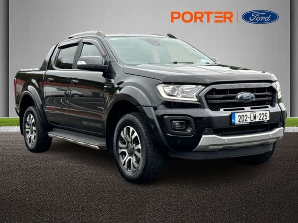 Ford Ranger Pickup, Diesel, 2020, Black