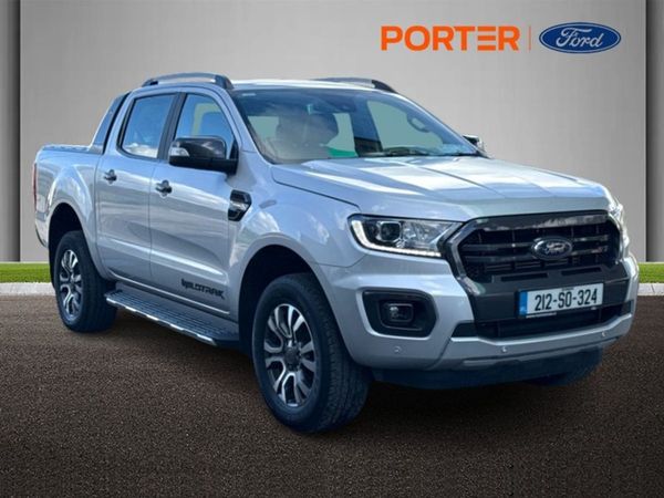 Ford Ranger Pickup, Diesel, 2021, Silver