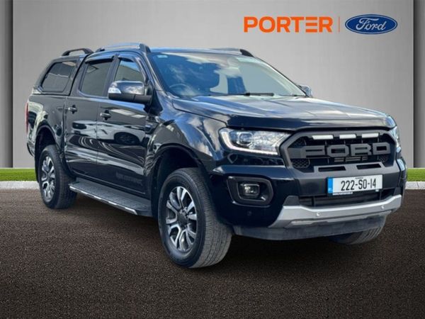 Ford Ranger Pickup, Diesel, 2022, Black