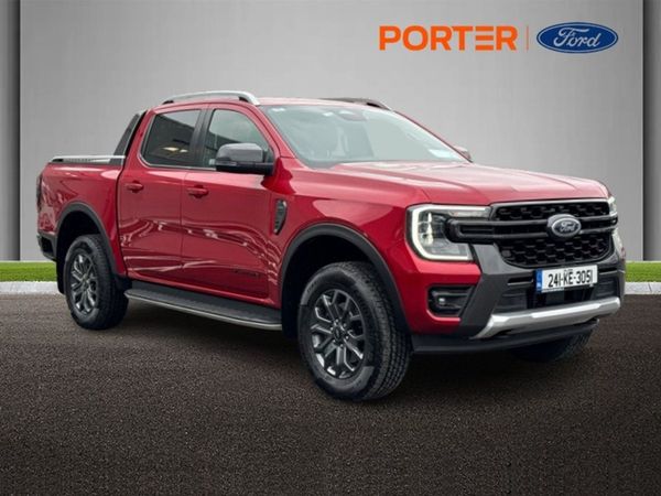 Ford Ranger Pickup, Diesel, 2024, Red