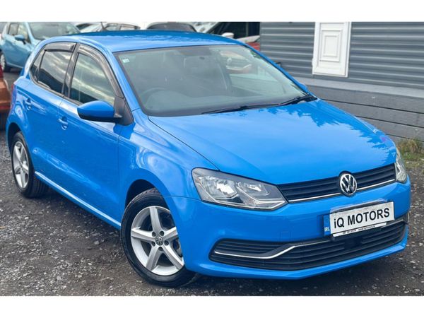 Volkswagen Polo Hatchback, Petrol, 2014, Blue