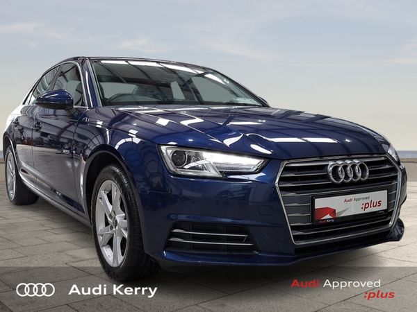 Audi A4 Saloon, Petrol, 2018, Blue
