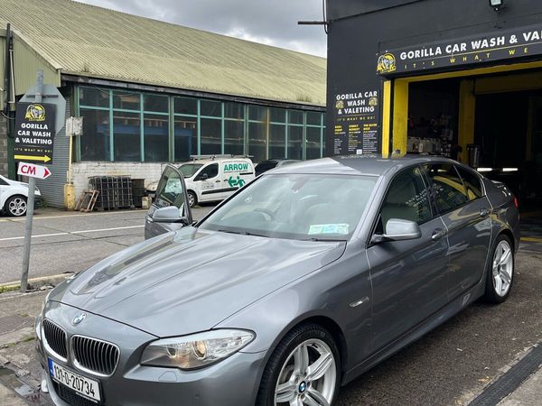 BMW 5-Series Saloon, Diesel, 2013, Grey