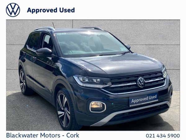 Volkswagen T-Cross SUV, Petrol, 2024, Black