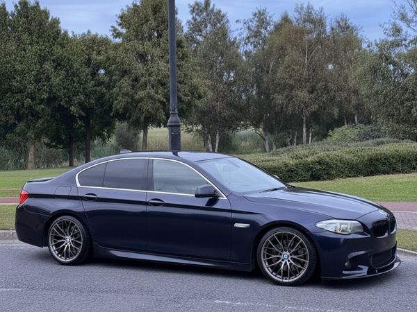 BMW 5-Series Saloon, Diesel, 2013, Blue