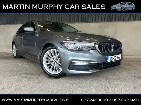 BMW 5-Series Saloon, Diesel, 2018, Grey