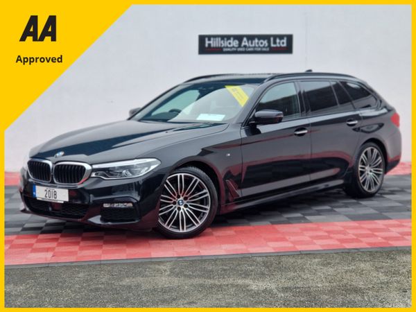 BMW 5-Series Estate, Diesel, 2018, Black