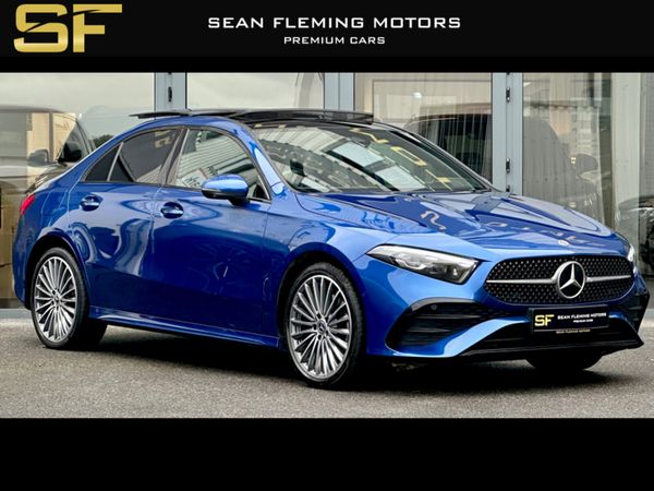 Mercedes-Benz A-Class Saloon, Petrol Plug-in Hybrid, 2024, Blue