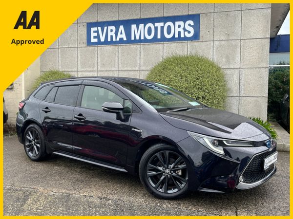 Toyota Corolla Estate, Petrol Hybrid, 2020, Blue