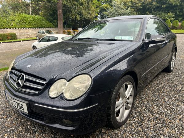 Mercedes-Benz CLK Coupe, Diesel, 2009, Black