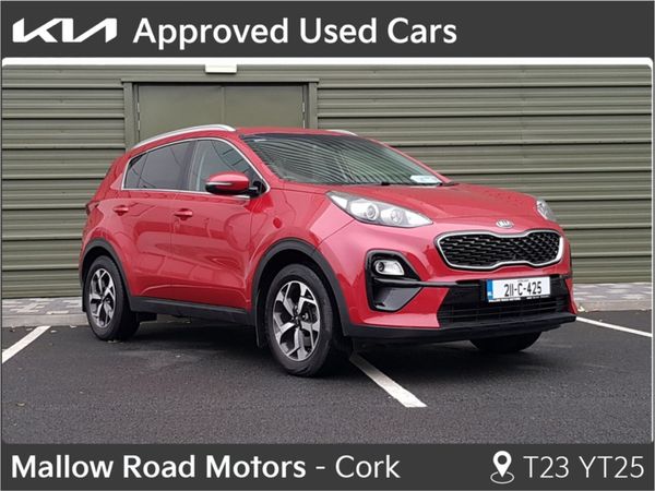 Kia Sportage MPV, Diesel, 2021, Red