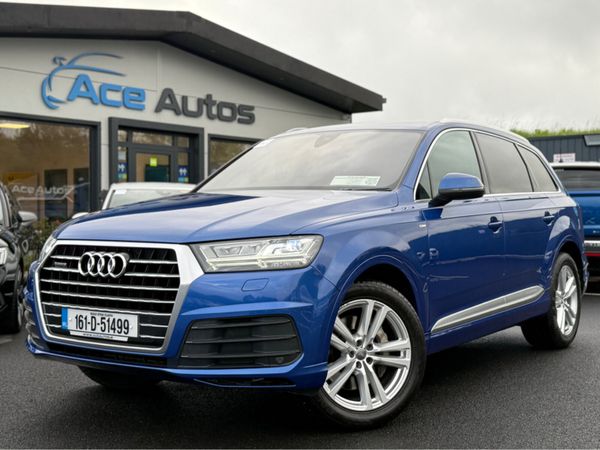 Audi Q7 SUV, Diesel, 2016, Blue