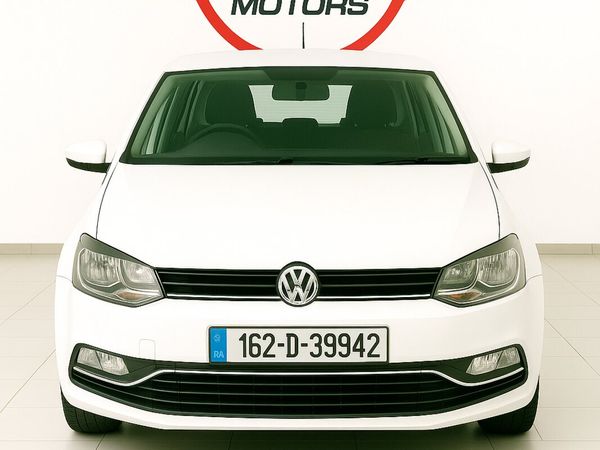 Volkswagen Polo Hatchback, Petrol, 2016, White