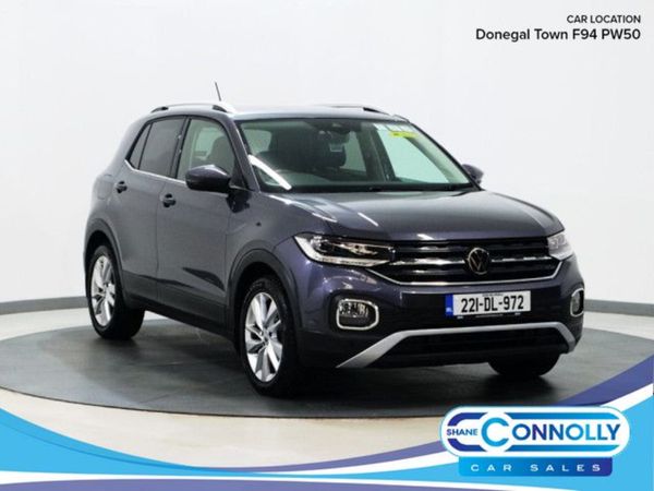 Volkswagen T-Cross Estate/Jeep, Petrol, 2022, Grey