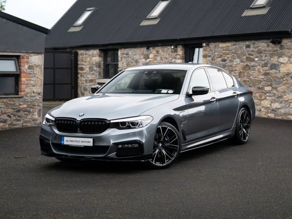 BMW 5-Series Saloon, Petrol Plug-in Hybrid, 2017, Blue