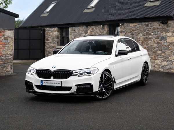 BMW 5-Series Saloon, Diesel, 2017, White