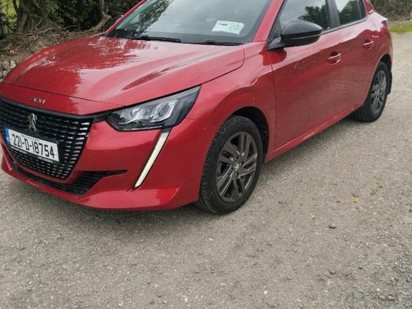 Peugeot 208 Hatchback, Petrol, 2022, Red