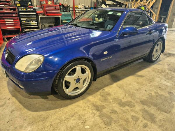 Mercedes-Benz SLK Convertible, Petrol, 1999, Blue