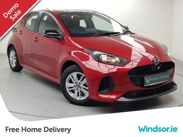 Mazda Mazda2 Hybrid Hatchback, Petrol Hybrid, 2025, Red