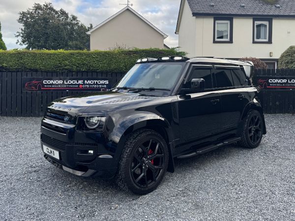 Land Rover Defender SUV, Diesel Hybrid, 2021, Black