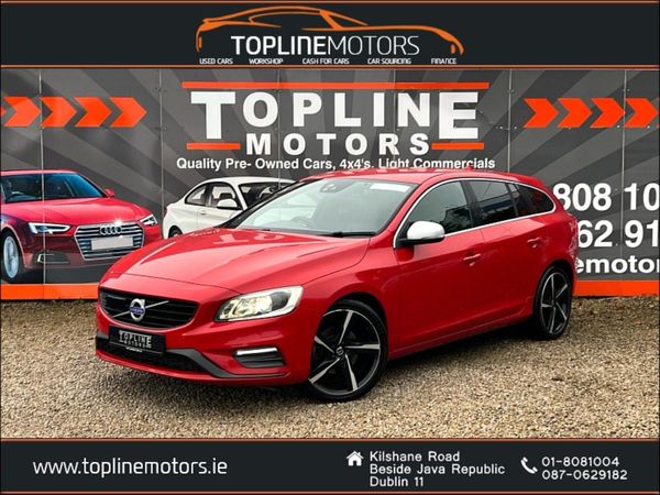 Volvo V60 Estate, Diesel, 2015, Red
