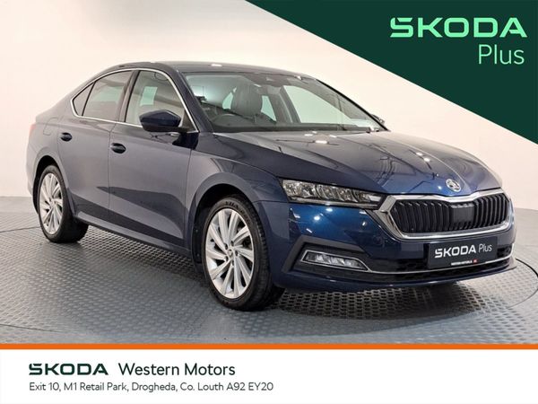 Skoda Octavia Saloon, Diesel, 2023, Blue