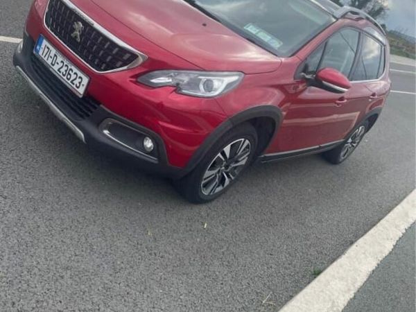 Peugeot 2008 Estate, Petrol, 2017, Red