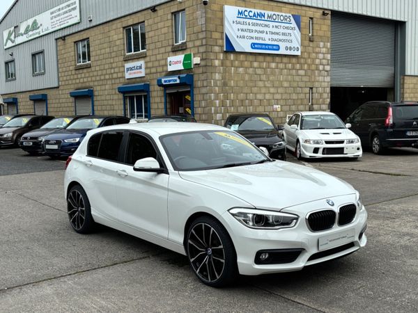 BMW 1-Series Hatchback, Petrol, 2016, White