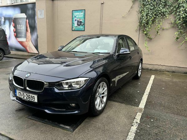 BMW 3-Series Saloon, Diesel, 2017, Blue