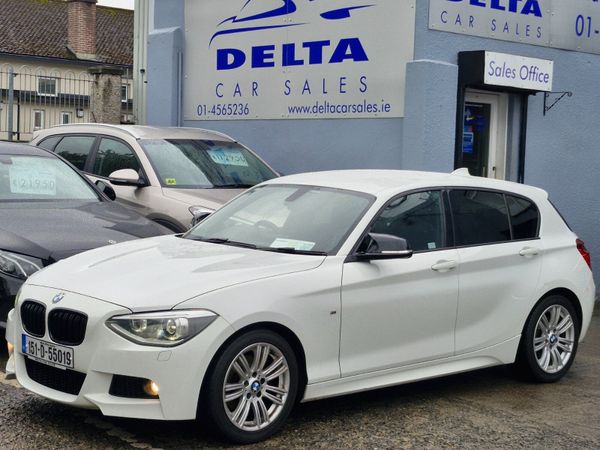 BMW 1-Series Hatchback, Petrol, 2015, White