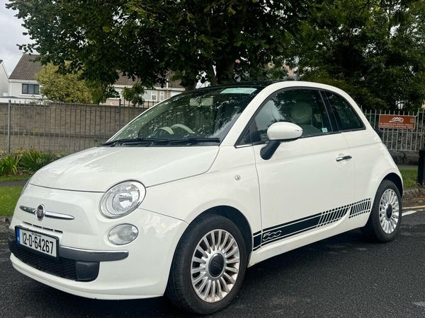 Fiat 500 Hatchback, Petrol, 2012, White