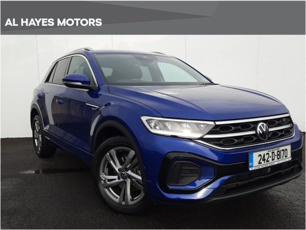 Volkswagen T-Cross SUV, Petrol, 2022, Blue
